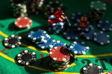 Live blackjack studio with HD broadcast Live blackjack table with dealer and player cards visible on screen